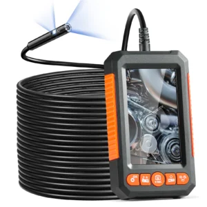 SucceBuy Endoscope Camera Dual Lens Borescope 4.3"Screen 1080P Inspection Camera